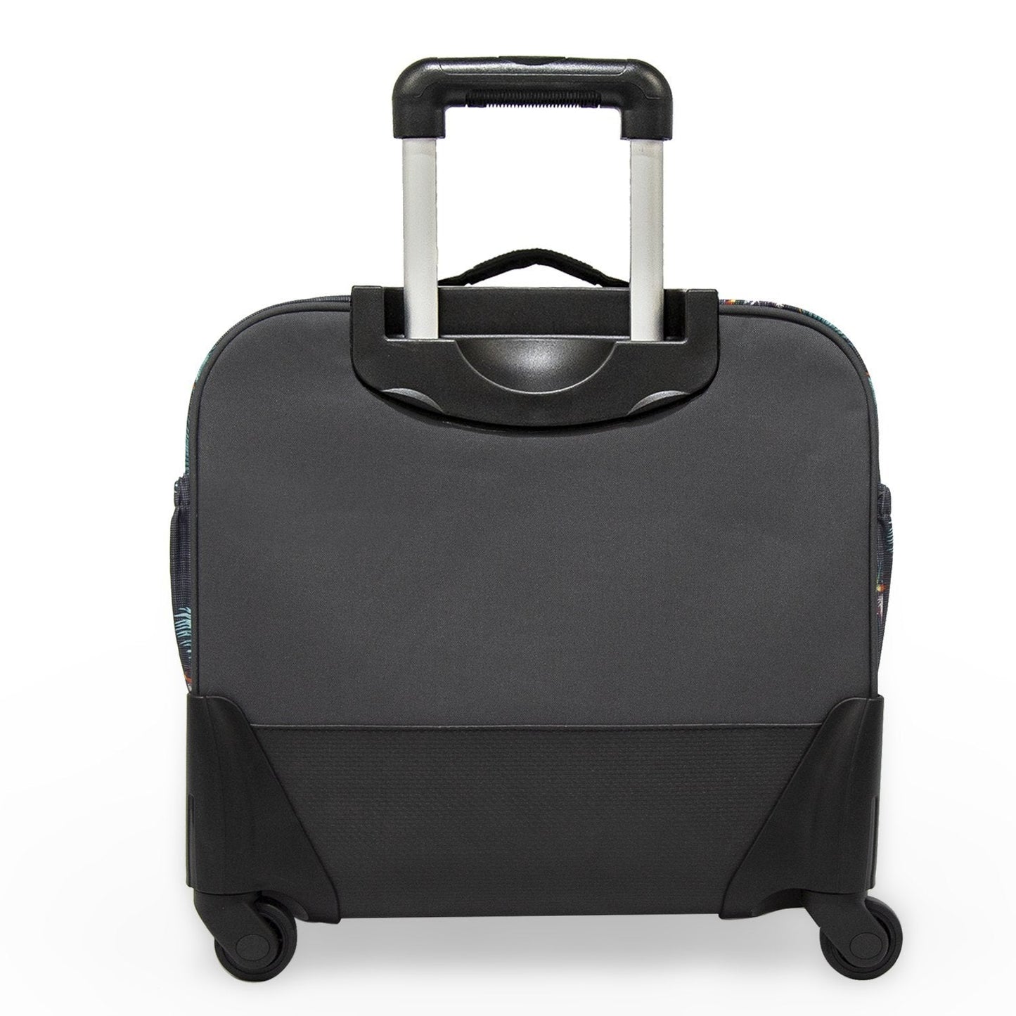 Wires 3 Pieces Set - 4 Wheels School Bag trolley with Lunch Bag + Pencil Case Tree Leaves Design - wiresitaly.com
