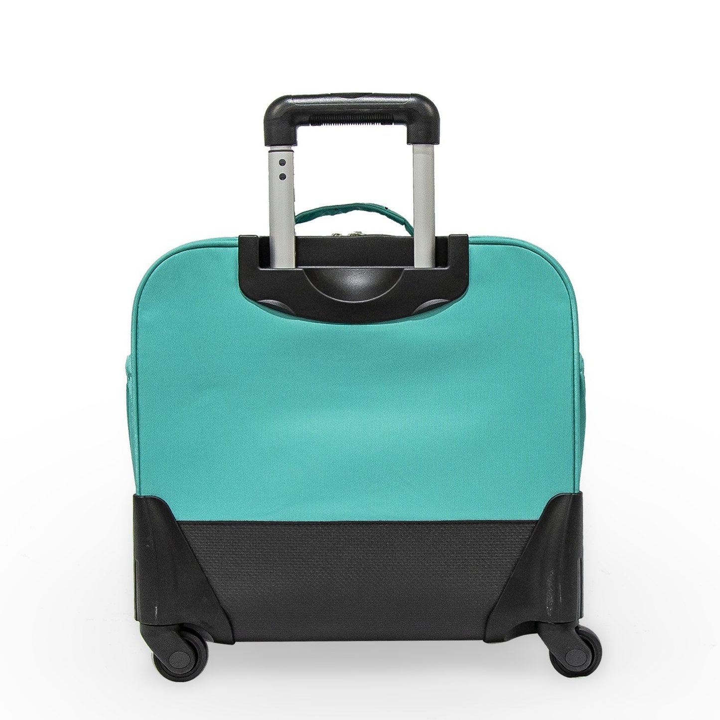 Wires 5 Pieces Set - 4 Wheels School Bag trolley with Lunch Bag + Pencil Case + Water Bottle & Wires Stationary Teal - wiresitaly.com