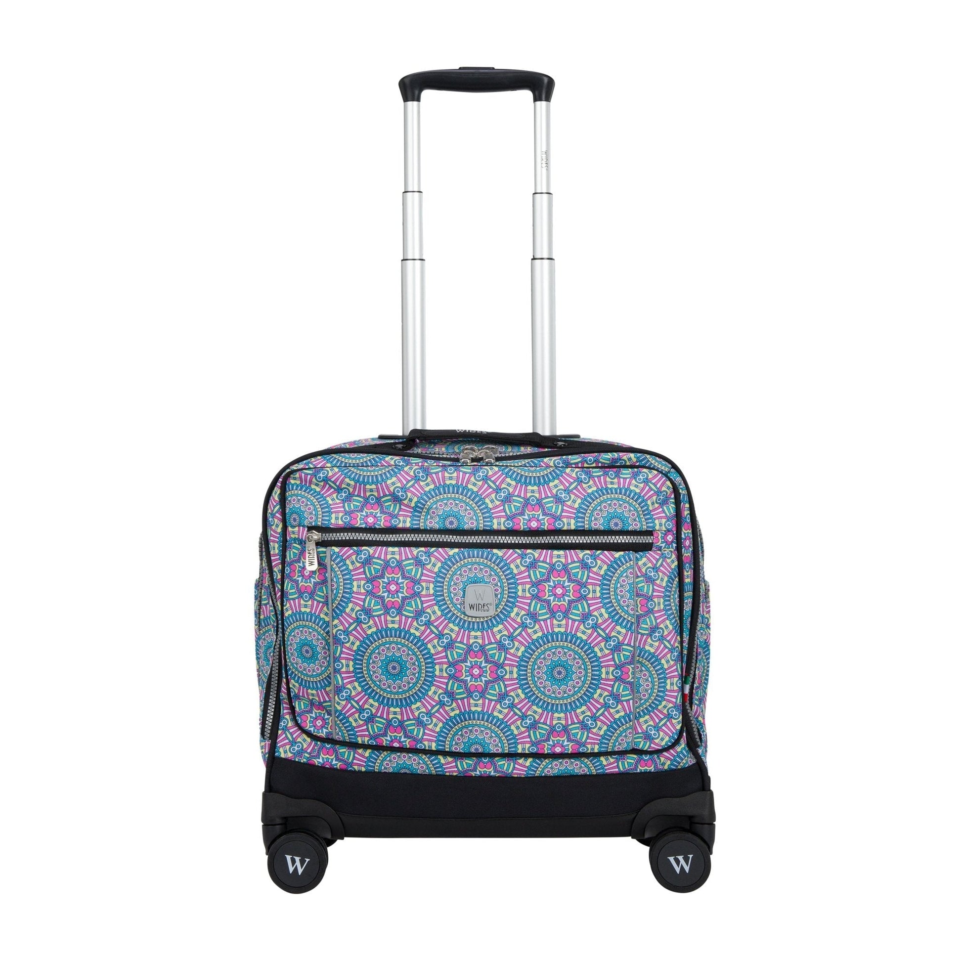 Ankara Wires School Bag Trolley Set of 4(Lunch Bag & Pencil Case)+Lunch Box - wiresitaly.com