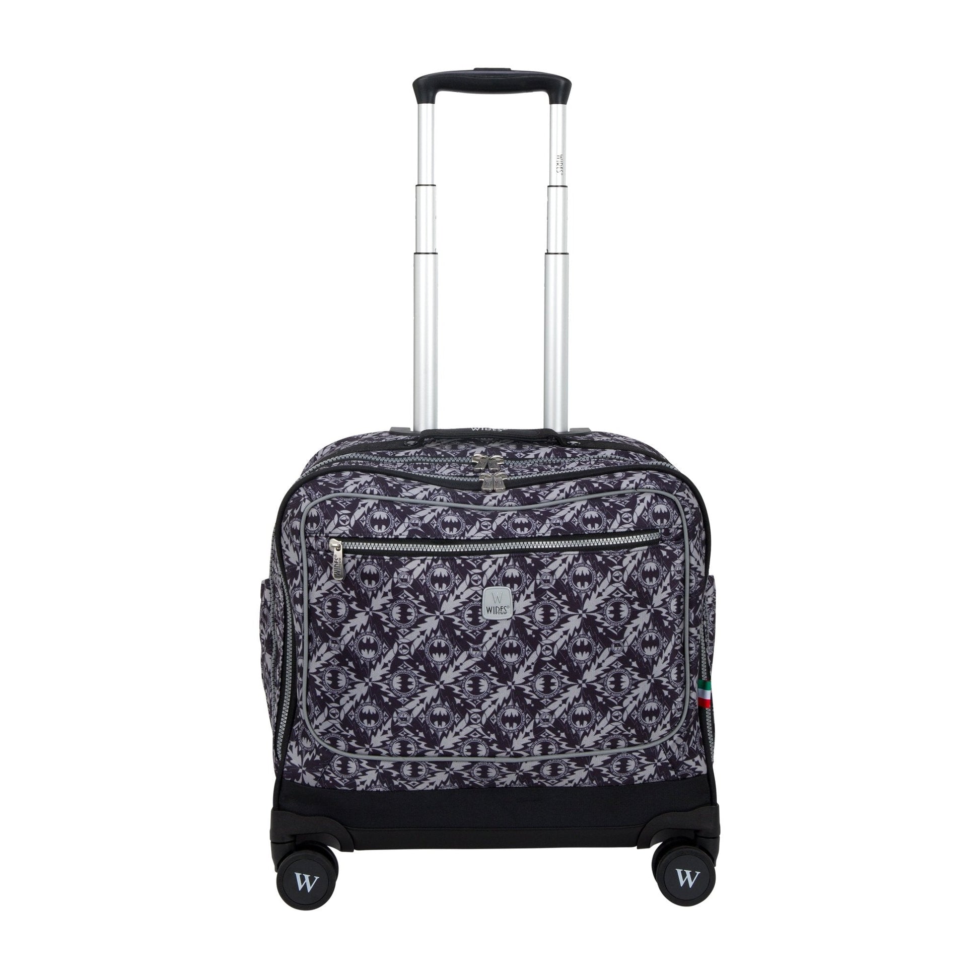Bat Wires School Bag Trolley Set of 4(Lunch Bag & Pencil Case)+Lunch Box - wiresitaly.com