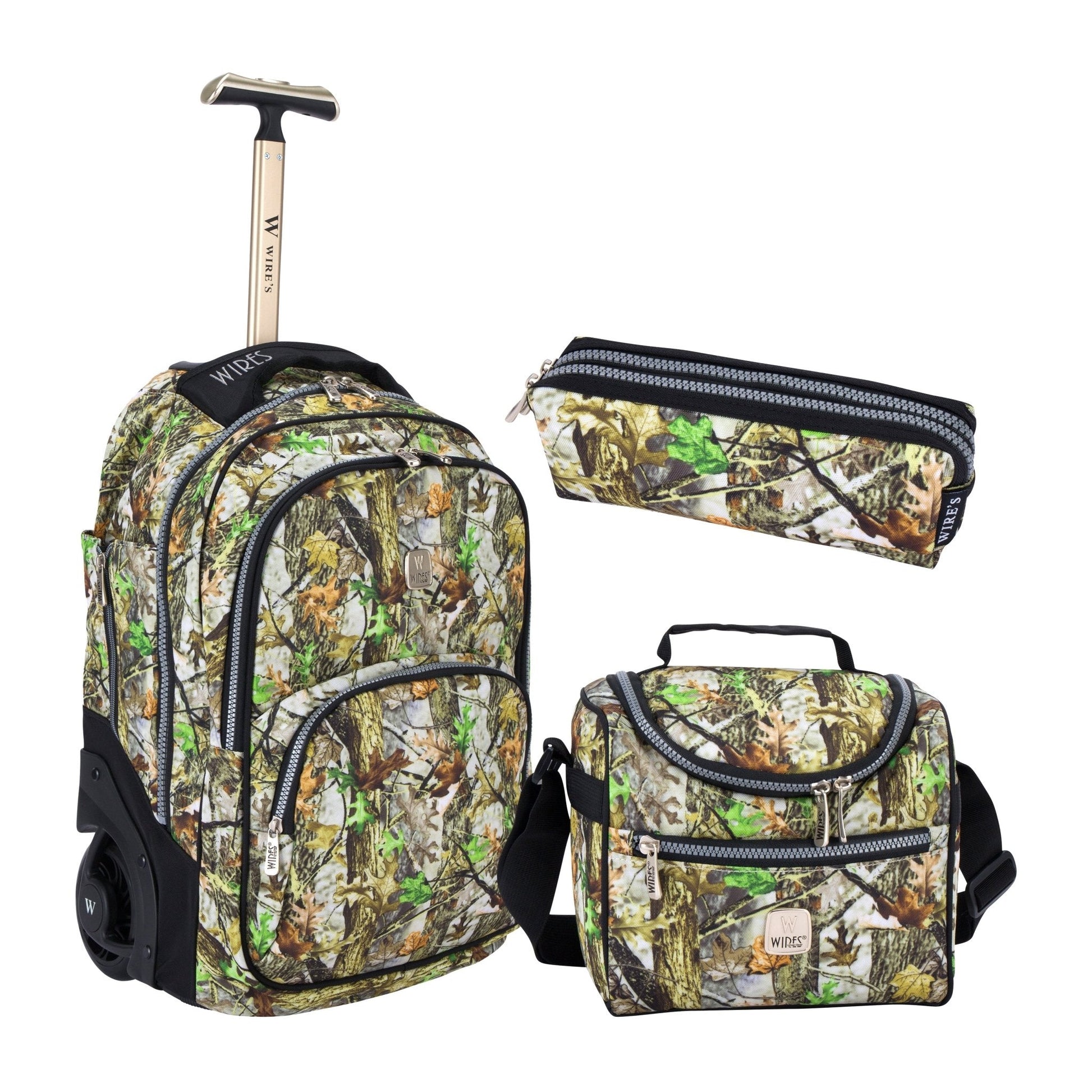 Hunter Wires Mini Wheel School Bags Trolly Set of 3pcs - wiresitaly.com