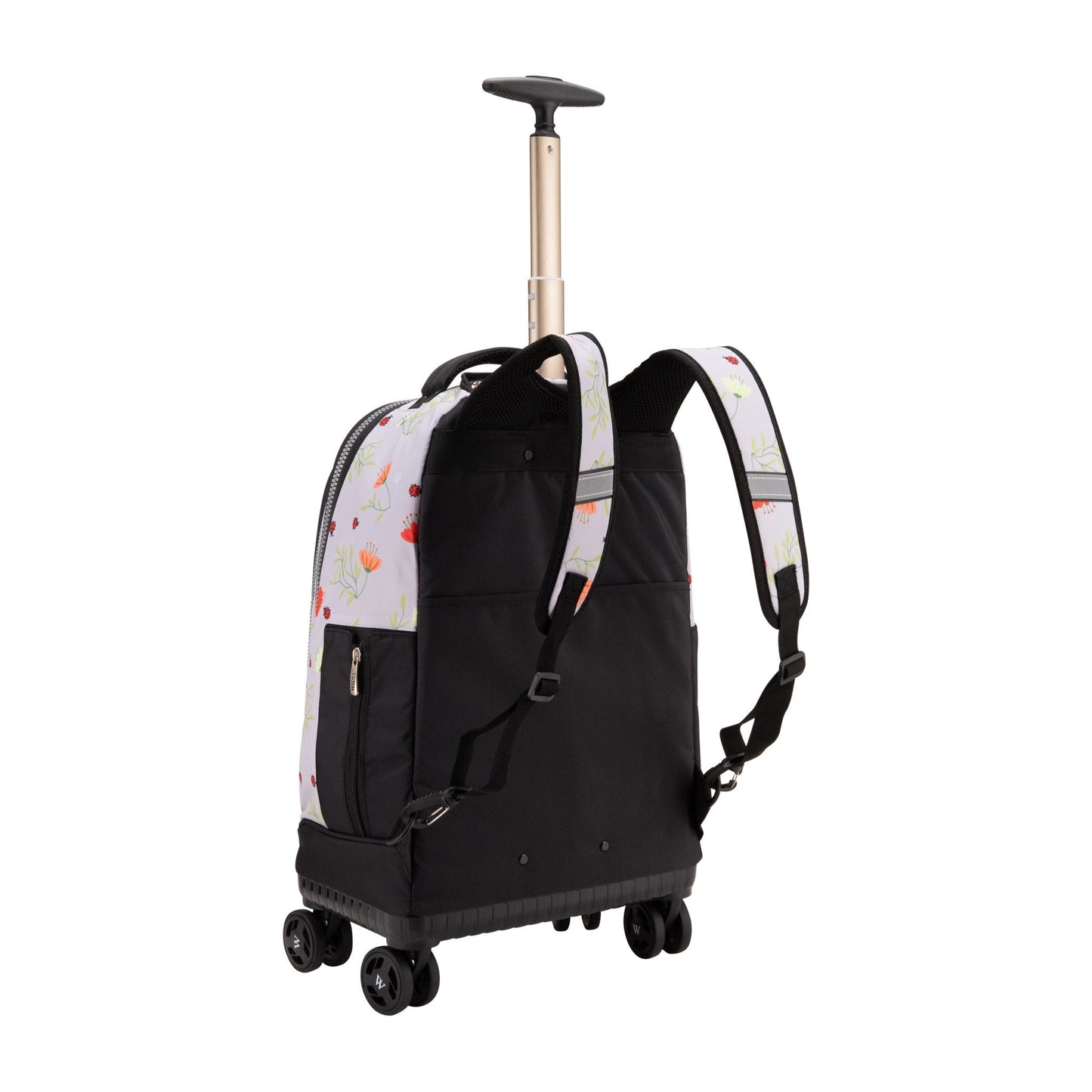 Lady Bug Wires School Backpack Trolley Set (Lunch bag & Pencil Case) - wiresitaly.com