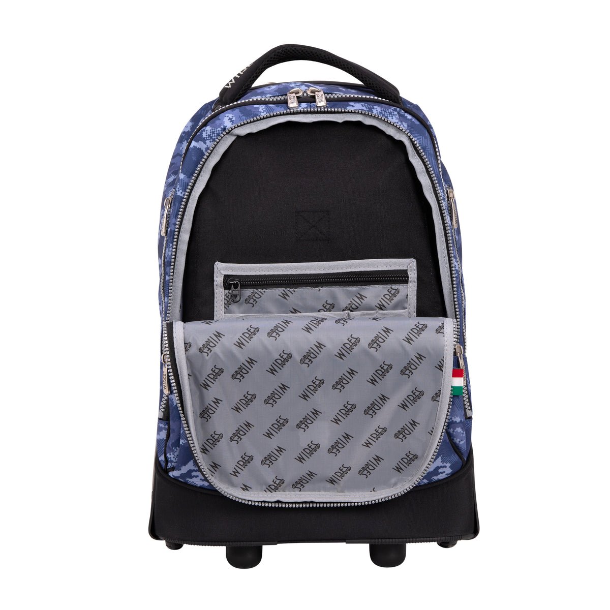 SCATTER BIG WHEEL SCHOOL BAG TROLLEY SET COMES WITH LUNCH BAG AND PENCIL CASE - wiresitaly.com