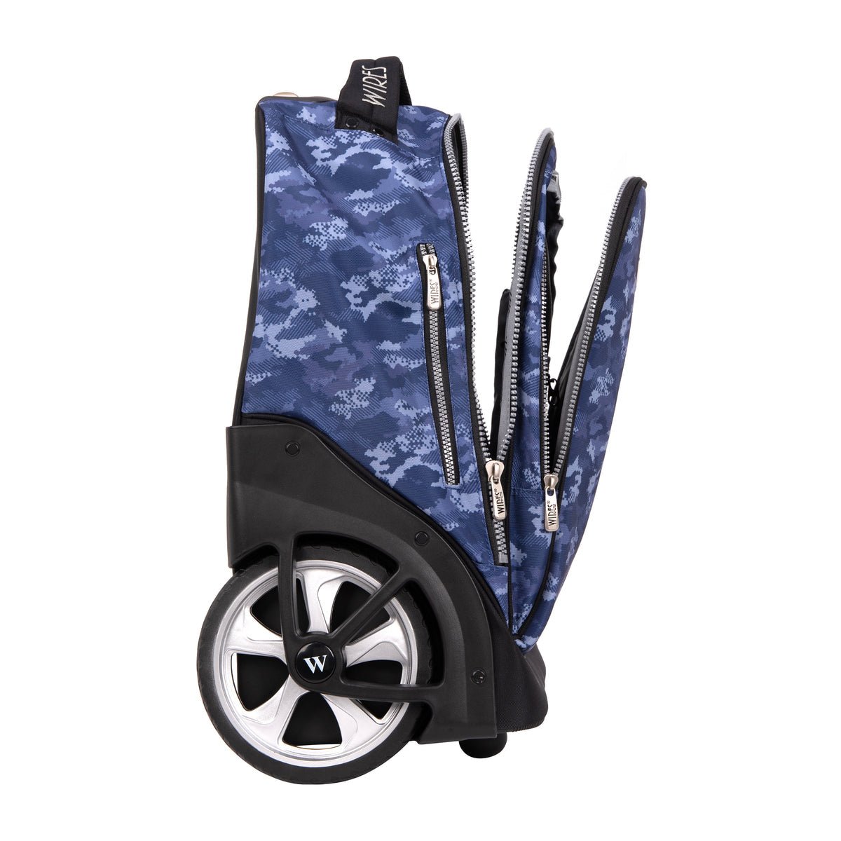 SCATTER BIG WHEEL SCHOOL BAG TROLLEY SET COMES WITH LUNCH BAG AND PENCIL CASE - wiresitaly.com