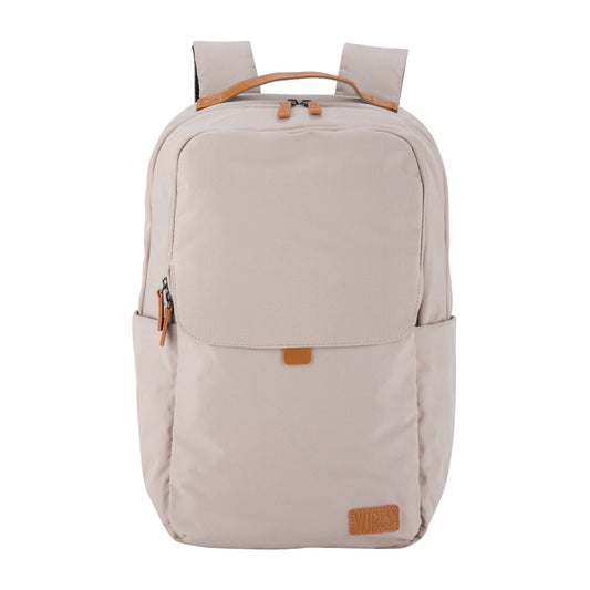 Wires Urban 1 Beige Backpack with Laptop Pocket - wiresitaly.com