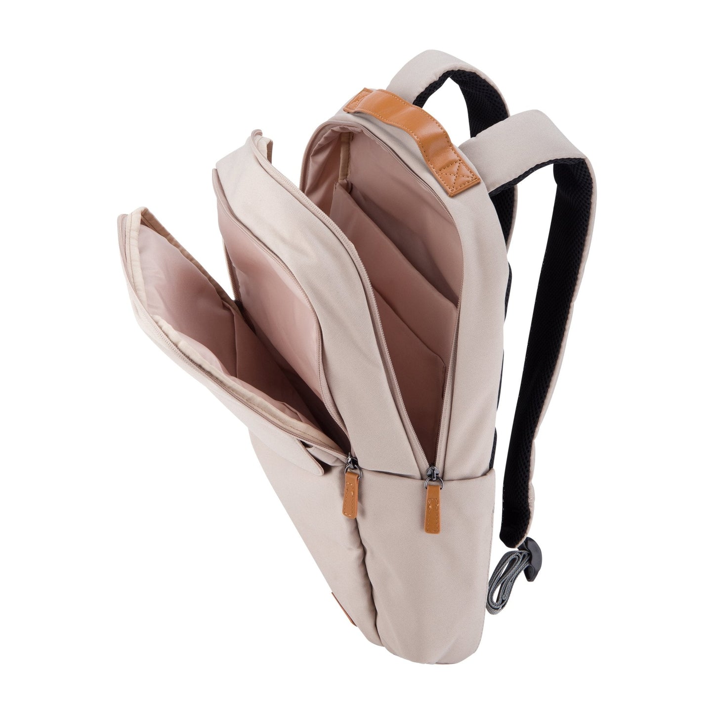 Wires Urban 1 Beige Backpack with Laptop Pocket - wiresitaly.com