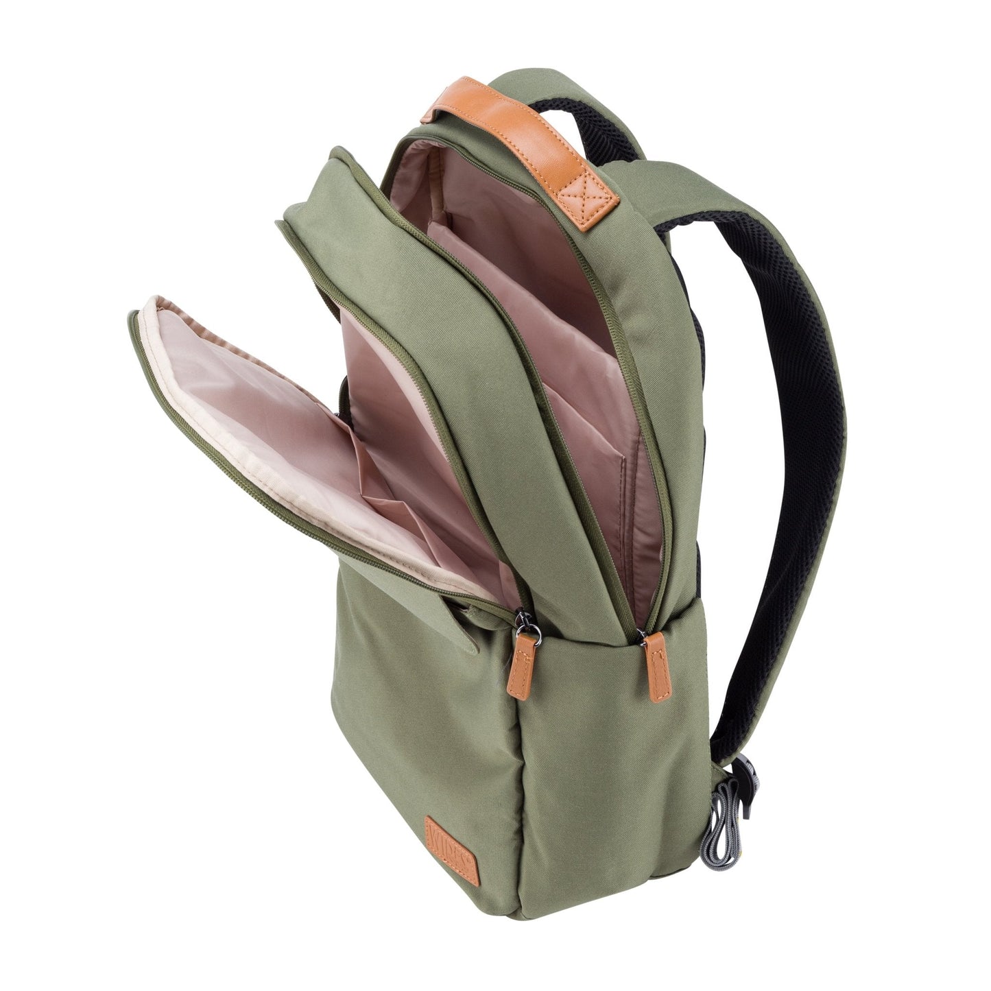 Wires Urban 1 Green Backpack with Laptop Pocket - wiresitaly.com