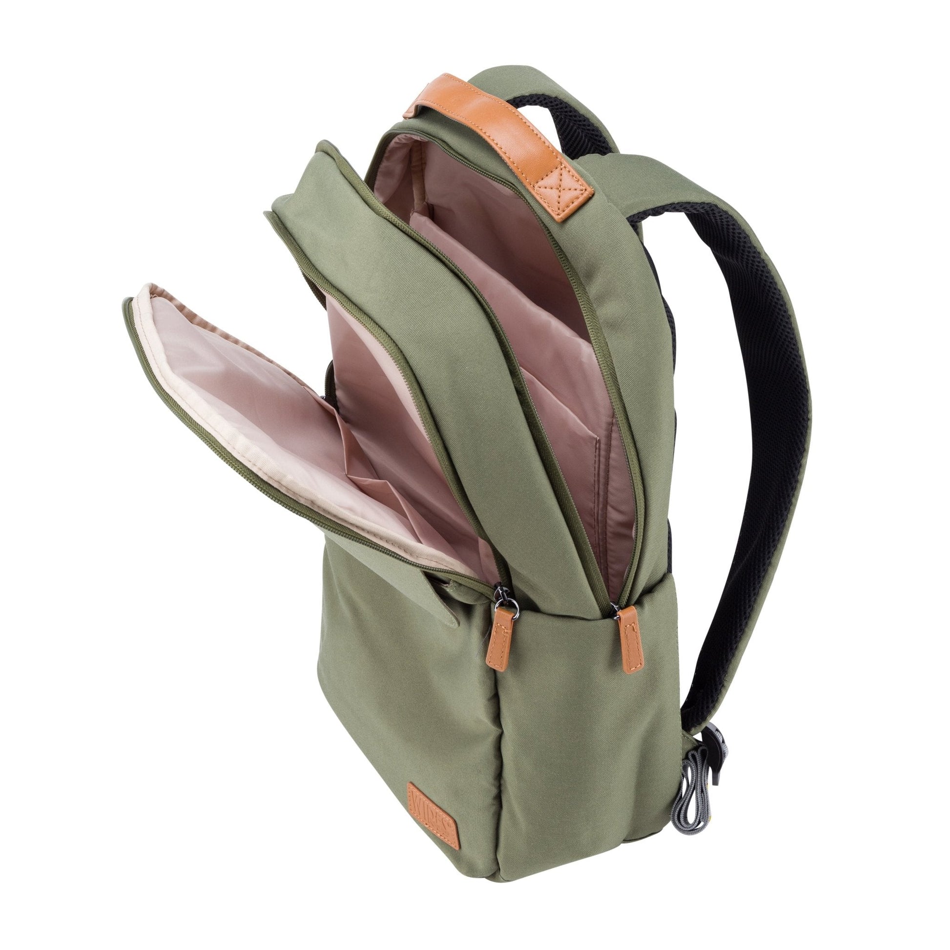 Wires Urban 1 Green Backpack with Laptop Pocket - wiresitaly.com
