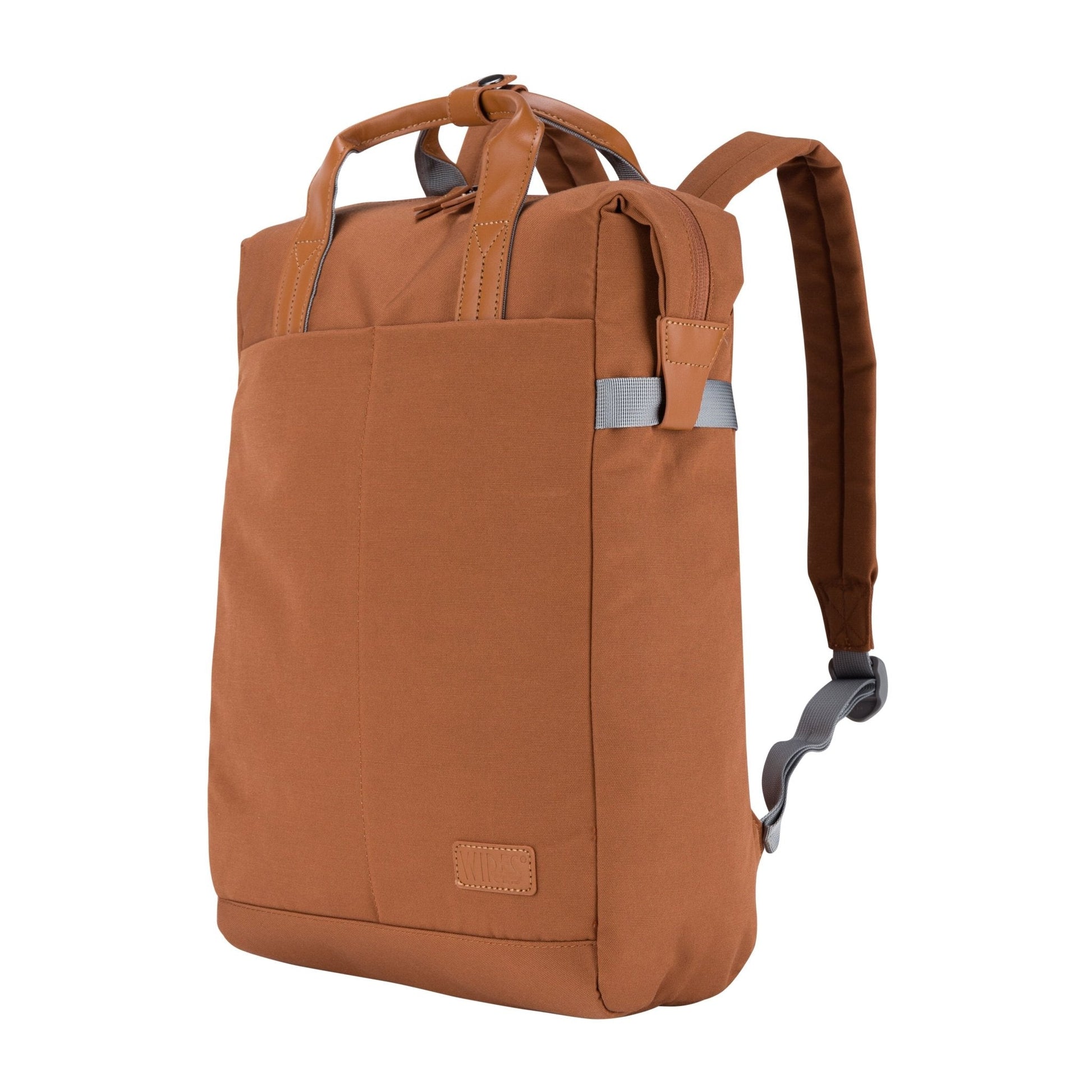 Wires Urban 3 Brown Backpack with Laptop Pocket - wiresitaly.com