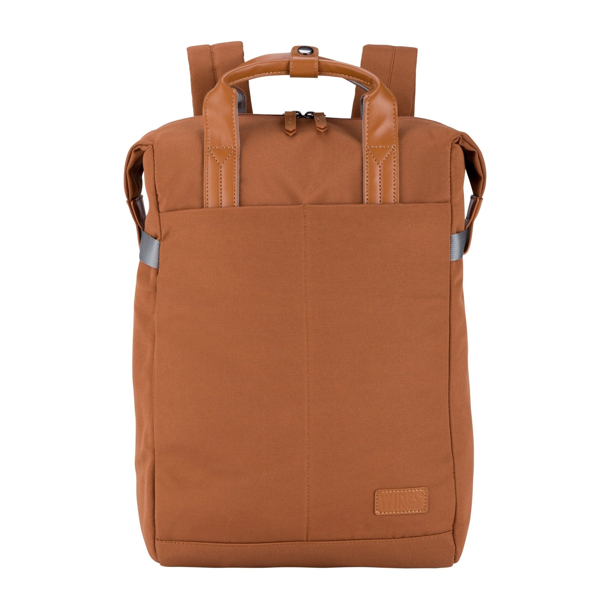 Wires Urban 3 Brown Backpack with Laptop Pocket - wiresitaly.com