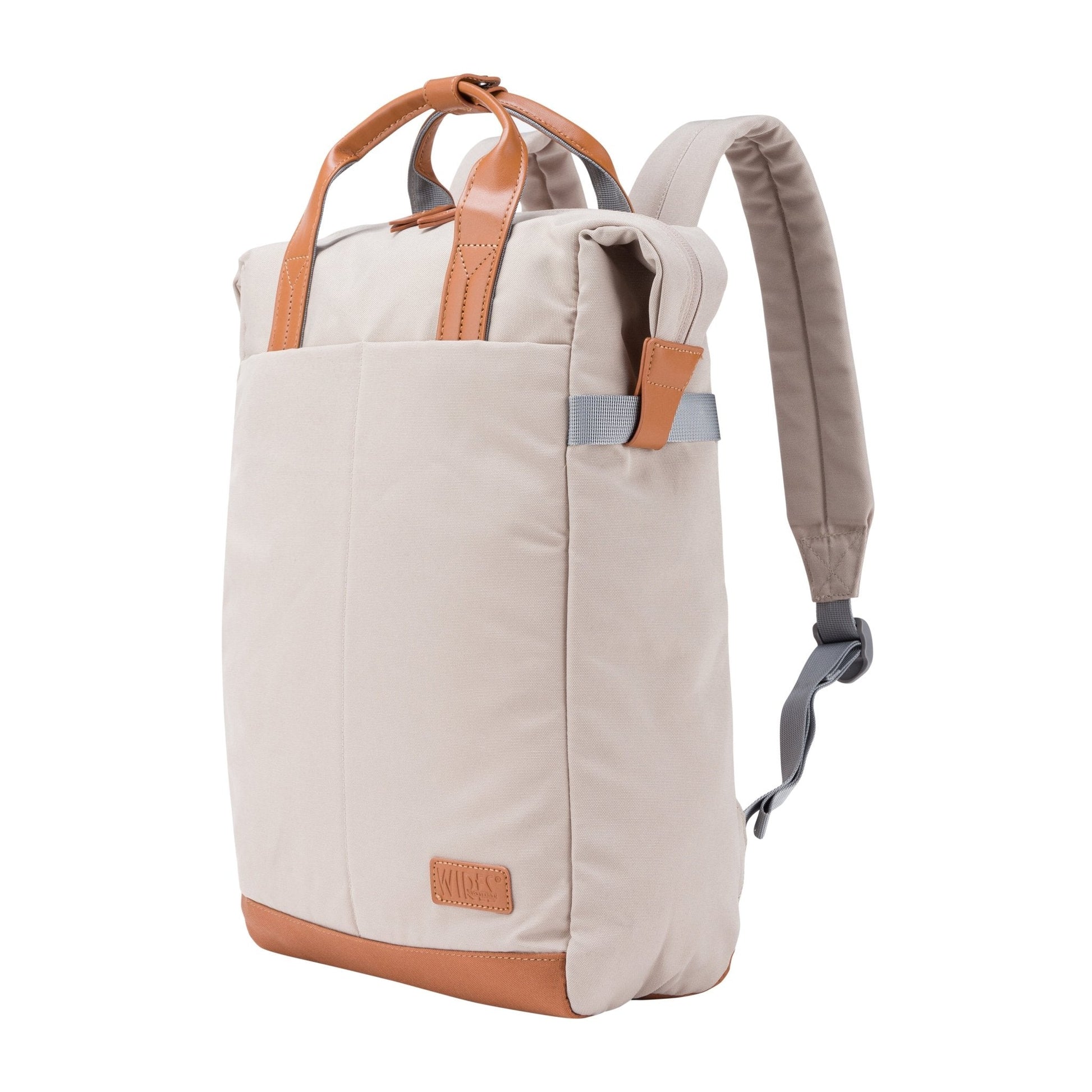 Wires Urban 3 Khaki Backpack with Laptop Pocket - wiresitaly.com
