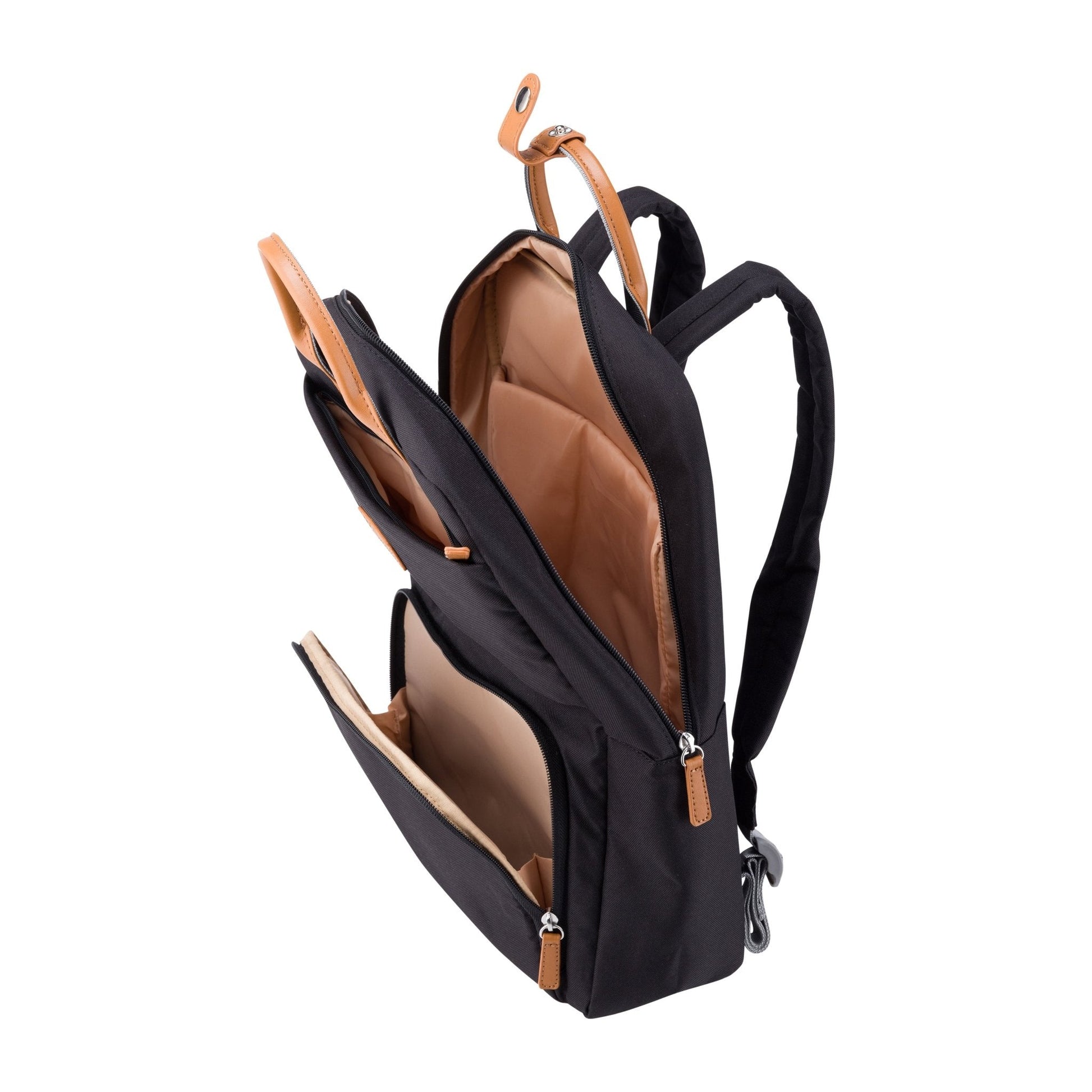 Wires Urban 4 Black Backpack with Laptop Pocket - wiresitaly.com