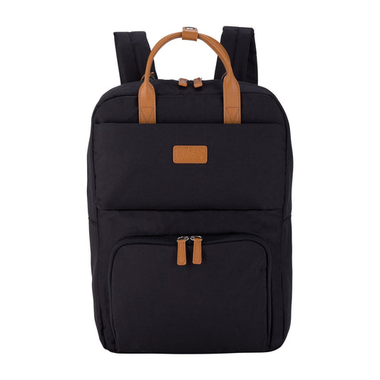 Wires Urban 4 Black Backpack with Laptop Pocket - wiresitaly.com