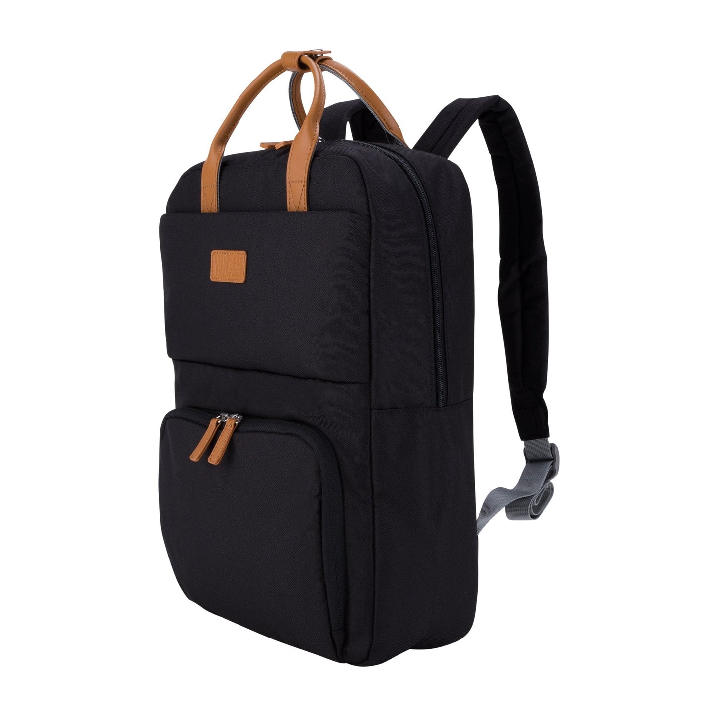 Wires Urban 4 Black Backpack with Laptop Pocket - wiresitaly.com