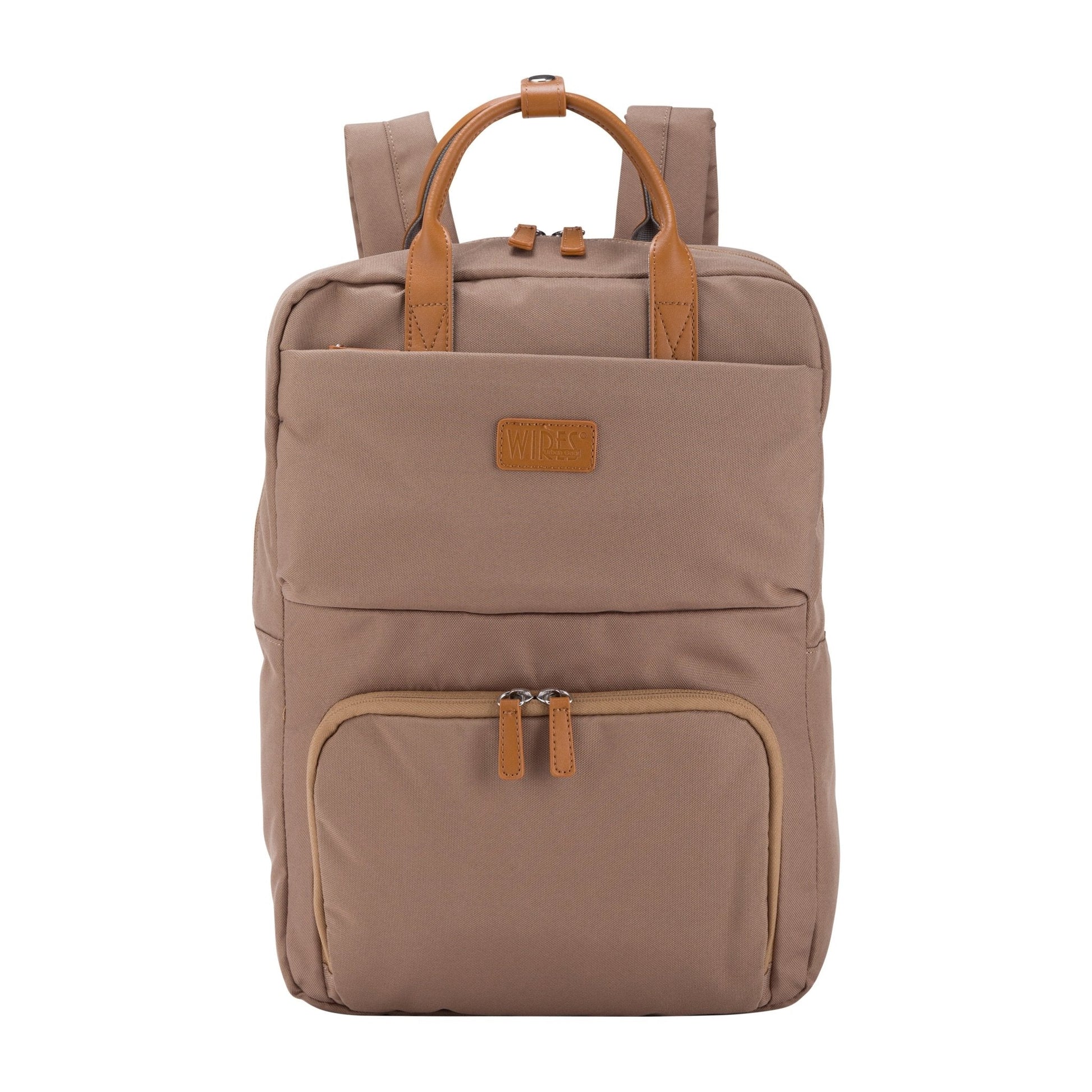 Wires Urban 4 Brown Backpack with Laptop Pocket - wiresitaly.com