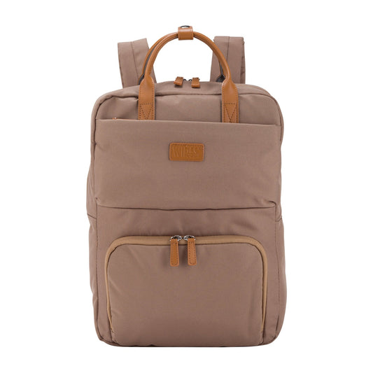 Wires Urban 4 Brown Backpack with Laptop Pocket - wiresitaly.com
