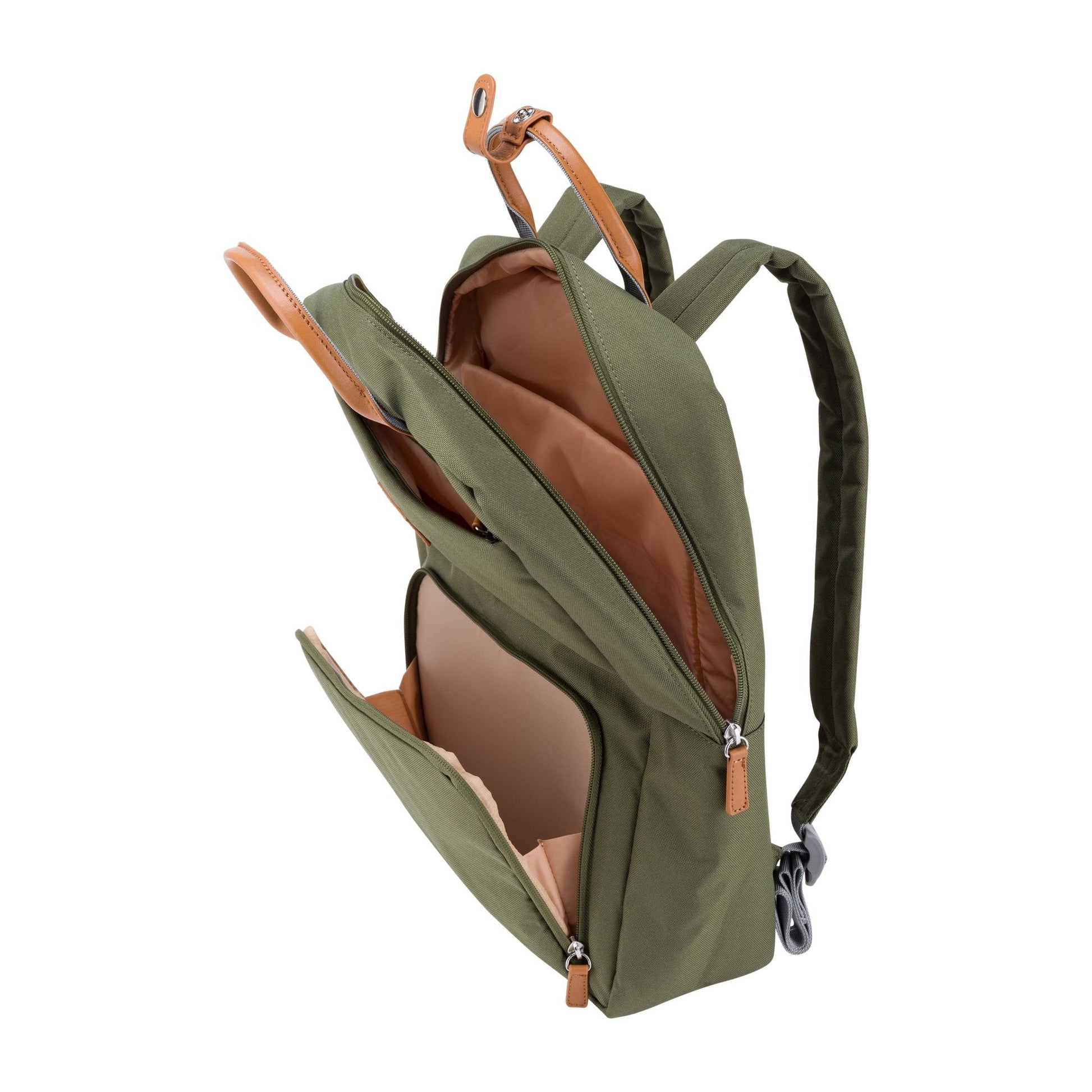Wires Urban 4 Green Backpack with Laptop Pocket - wiresitaly.com